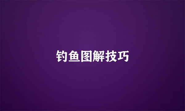 钓鱼图解技巧